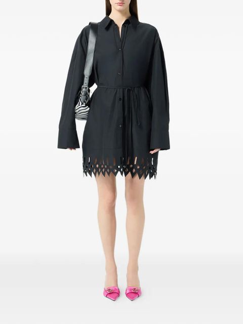 Blumarine cutout shirt dress - Black - zdjęcie produktu nr 2