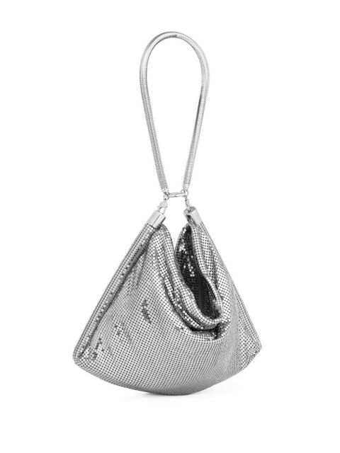 Rabanne chainmail shoulder bag - Silver