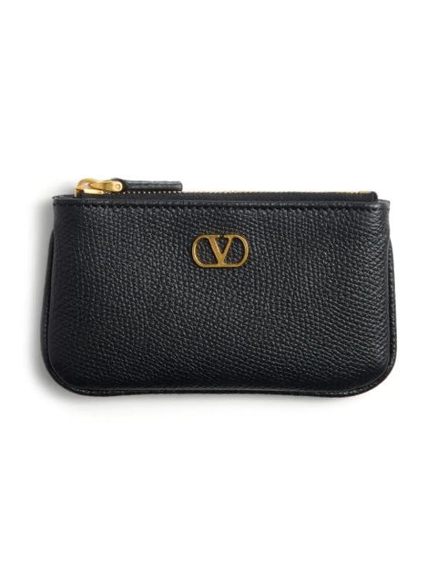 Valentino Garavani VLogo Signature keyring - Black - zdjęcie produktu nr 1