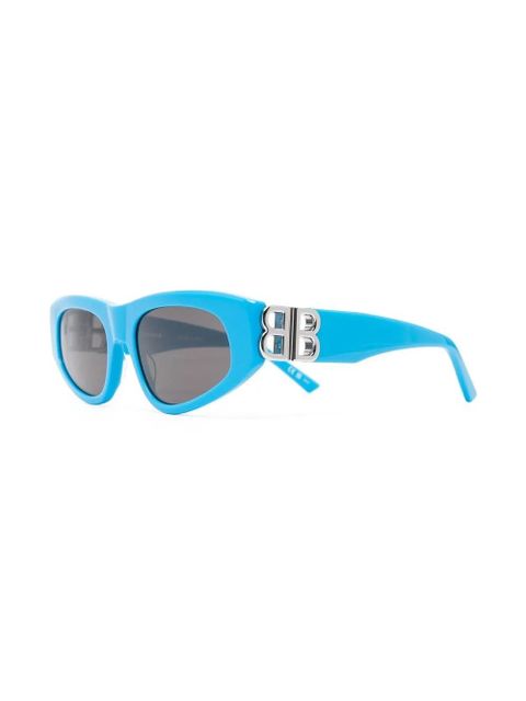 Balenciaga Eyewear Dynasty D-frame sunglasses - Blue - zdjęcie produktu nr 2