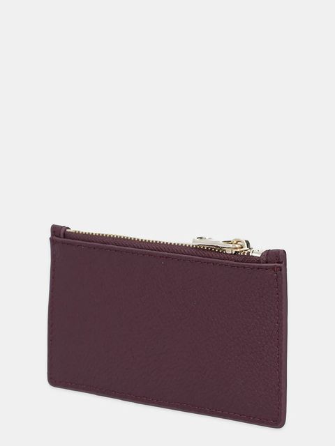 Patrizia Pepe portfel skórzany damski kolor bordowy CQ9105 L001 - zdjęcie produktu nr 2