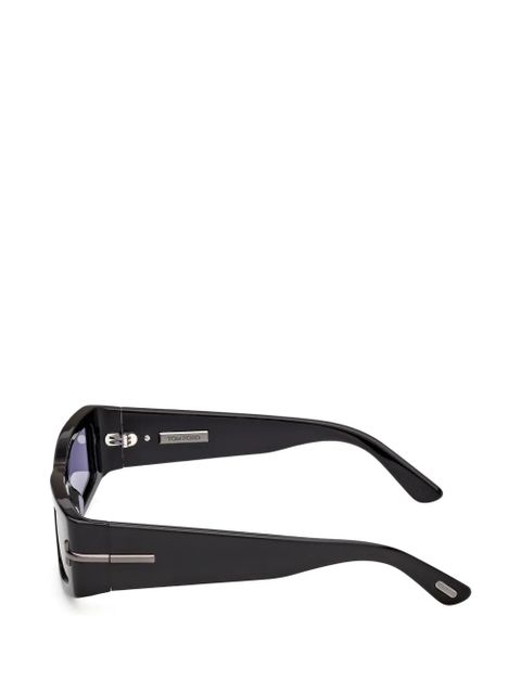 TOM FORD Icon rectangle-frame sunglasses - Black