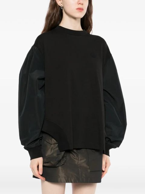 Moncler logo-patch T-shirt - Black