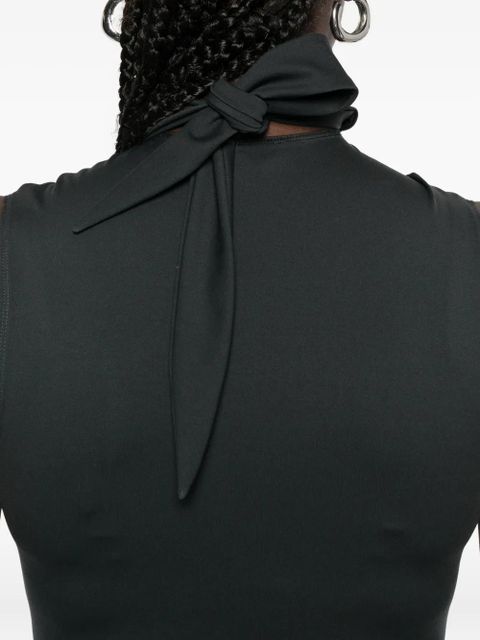 Nanushka turtleneck sleeveless bodysuit - Blue - zdjęcie produktu nr 2