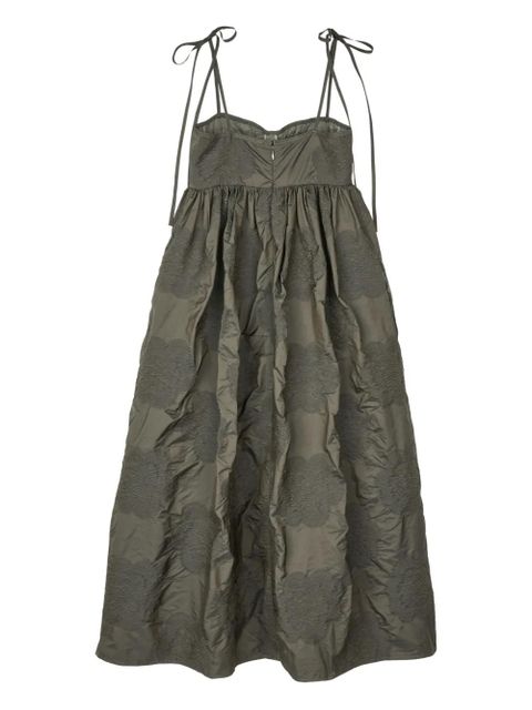 Cecilie Bahnsen Alena midi dress - Green - zdjęcie produktu nr 2