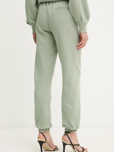 Silvian Heach spodnie dresowe BENKAID kolor zielony gładkie GPA25116PA