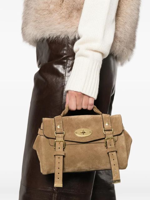 Mulberry mini Alexa braided-handle tote bag - Brown - zdjęcie produktu nr 2