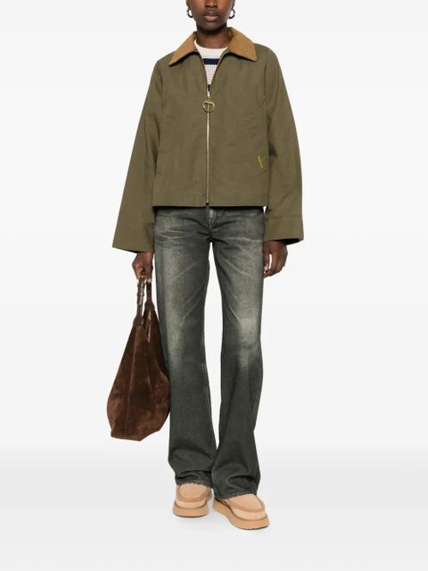 Barbour corduroy-collar jacket - Green - zdjęcie produktu nr 2