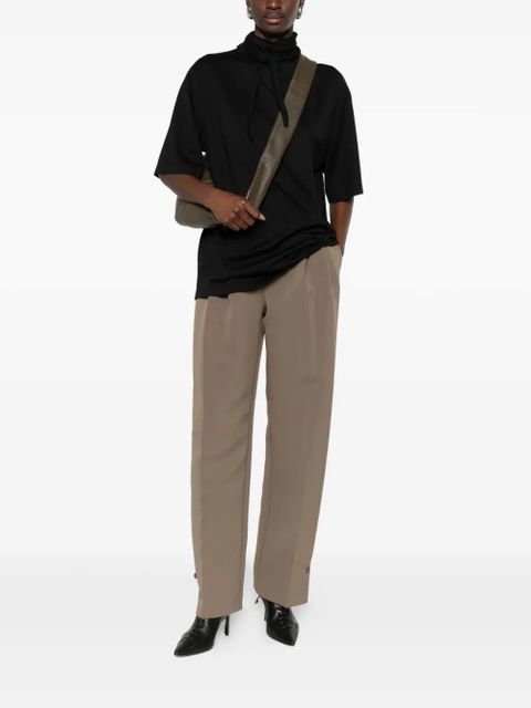 LEMAIRE short-sleeve top - Black - zdjęcie produktu nr 2