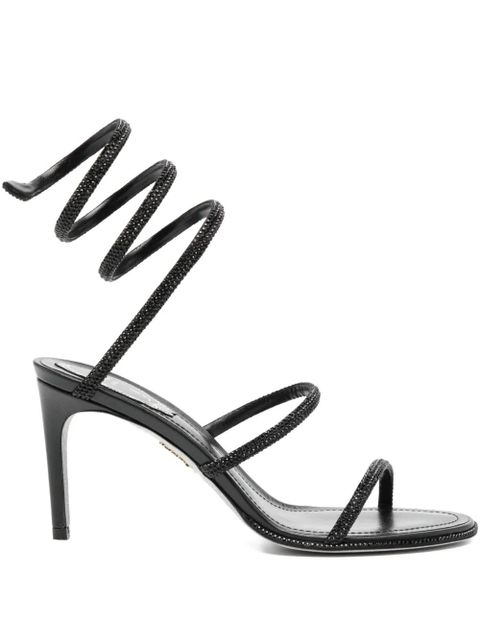 René Caovilla 80mm Cleo sandals - Black - zdjęcie produktu nr 1
