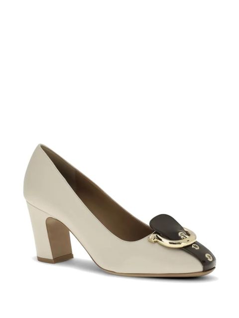 Ferragamo buckle-detail pumps - Neutrals - zdjęcie produktu nr 2