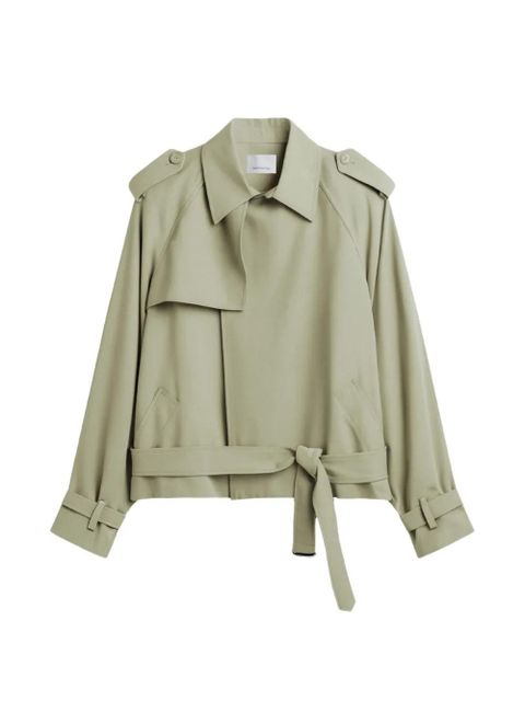 The Frankie Shop belted coat - Green - zdjęcie produktu nr 1