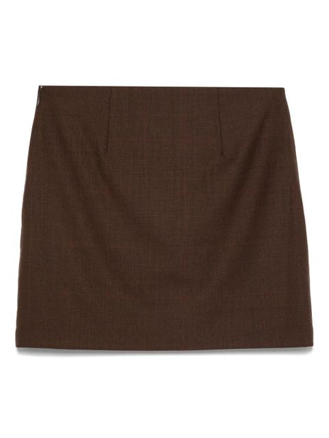Lauren Ralph Lauren checked mini skirt - Red - zdjęcie produktu nr 2