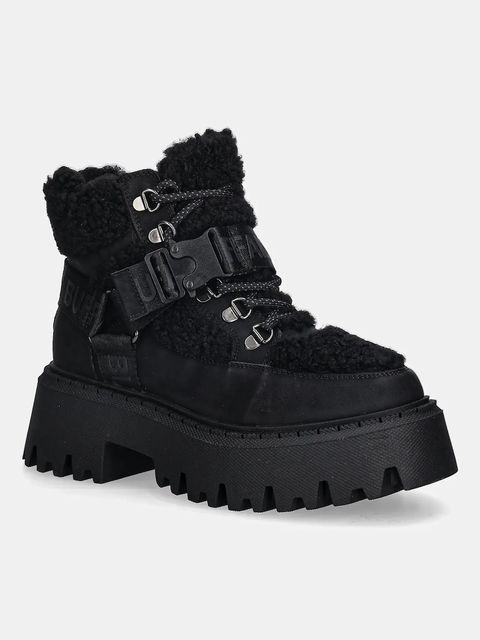 Buffalo śniegowce Aspen Com Mid Warm kolor czarny 1622593-BLK