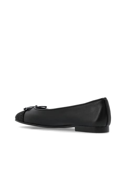 Tory Burch leather ballet flats - Black