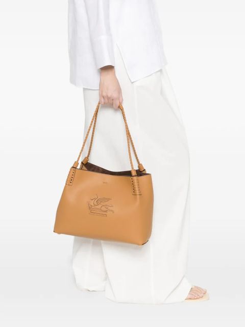 ETRO braided-handle shoulder bag - Neutrals - zdjęcie produktu nr 2