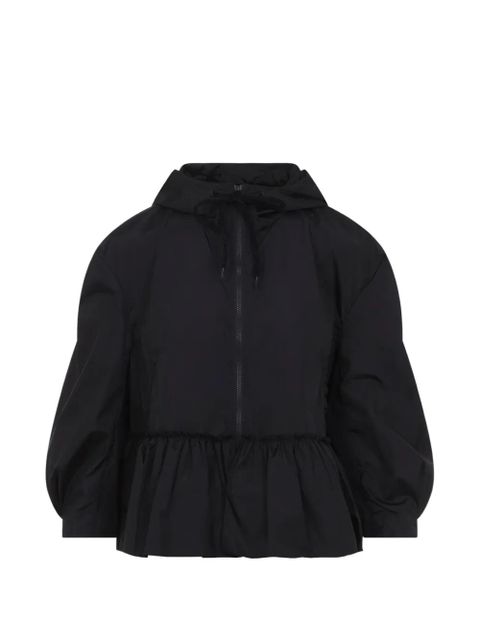 Simone Rocha puff-sleeve hooded jacket - Black - zdjęcie produktu nr 1
