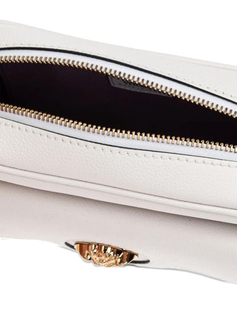 Versace La Medusa leather cross body bag - White