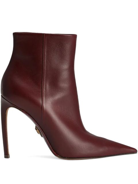 Dolce & Gabbana 105mm Devotion pointed-toe ankle boots - Red - zdjęcie produktu nr 1