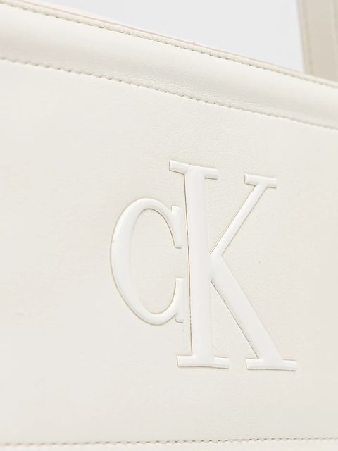 Calvin Klein torebka kolor biały LV04F3220G