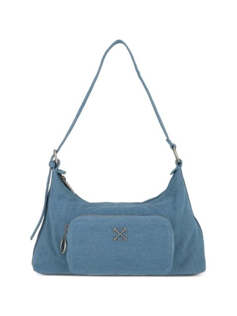 Off-White Arrows denim shoulder bag - Blue - zdjęcie produktu nr 1