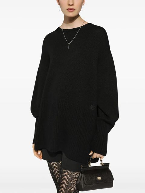 Dolce & Gabbana balloon-sleeve jumper - Black