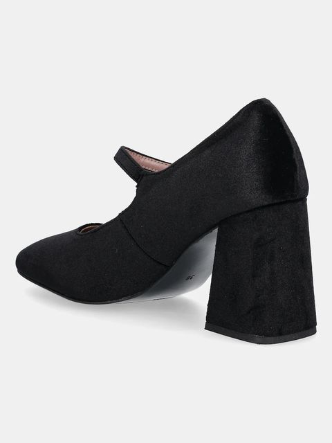 Medicine czółenka kolor czarny na słupku