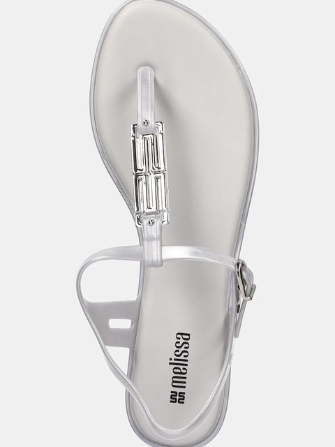 Melissa sandały MELISSA SOLAR M CHIC AD damskie kolor biały M 35907 BB103