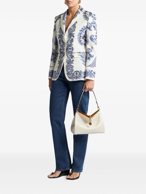 ETRO floral-print blazer - White - zdjęcie produktu nr 2