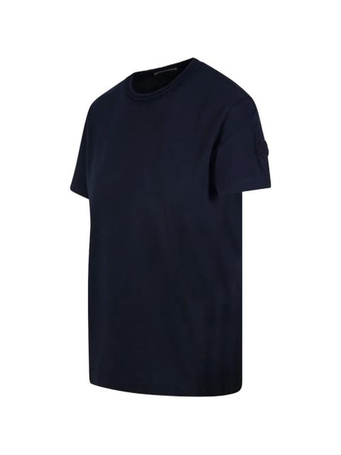 Moncler knitted crewneck T-shirt - Blue