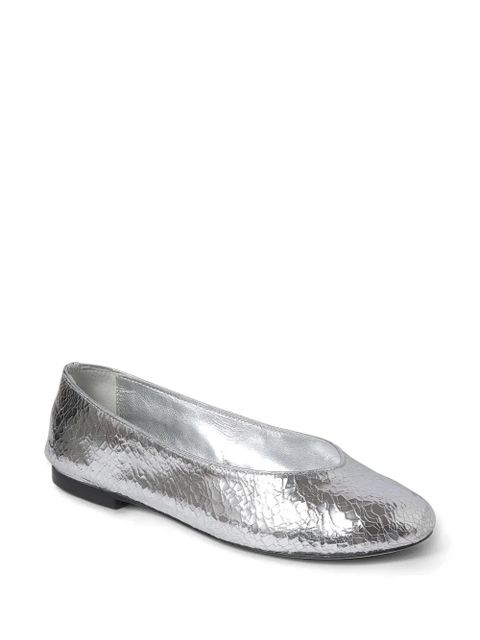 Gimaguas metallic-effect ballerina shoes - Silver - zdjęcie produktu nr 2