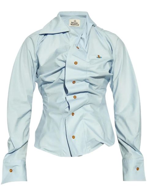 Vivienne Westwood Cotton Shirt - Blue - zdjęcie produktu nr 1