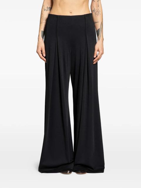 Max Mara pleated palazzo pants - Black - zdjęcie produktu nr 1