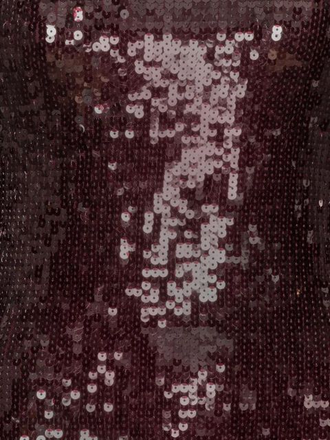 ROTATE BIRGER CHRISTENSEN sequin-embellishment mini dress - Brown