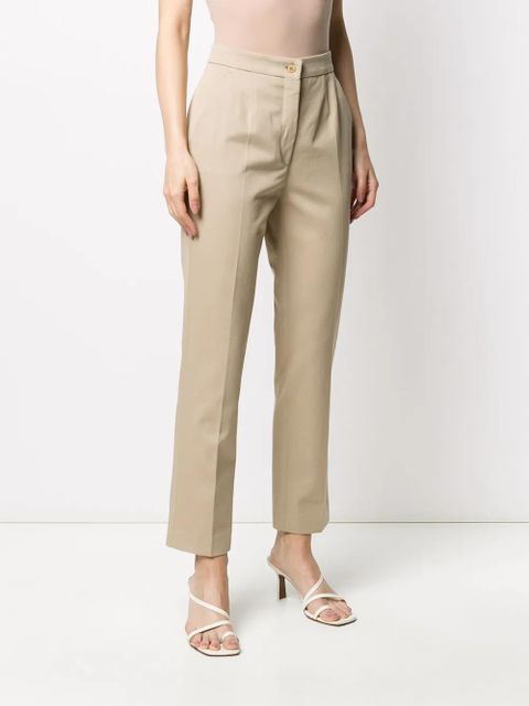 ETRO plain straight trousers - Neutrals