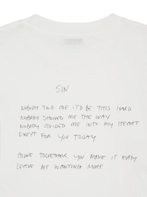 ANINE BING Walker T-shirt - Neutrals