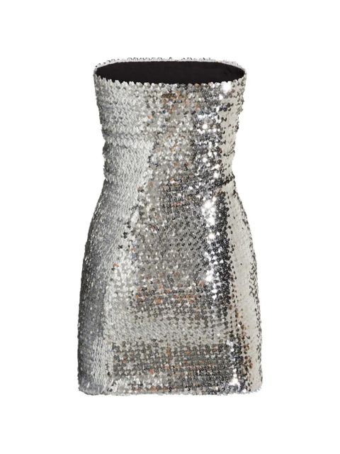 Gucci sequin strapless dress - Silver - zdjęcie produktu nr 2