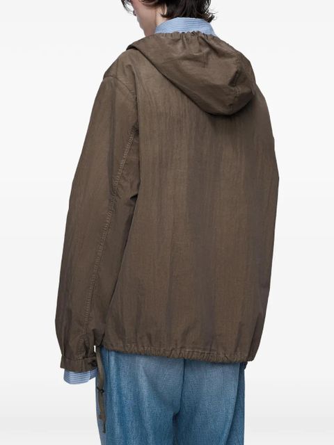 Maison Margiela hooded jacket - Brown