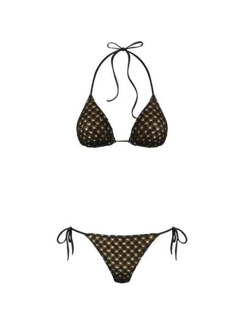 Missoni embellished triangle bikini - Black - zdjęcie produktu nr 1