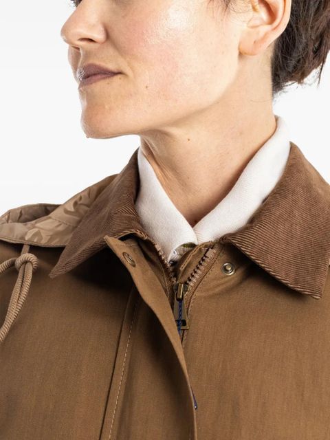 Moncler Aconitum hooded jacket - Brown