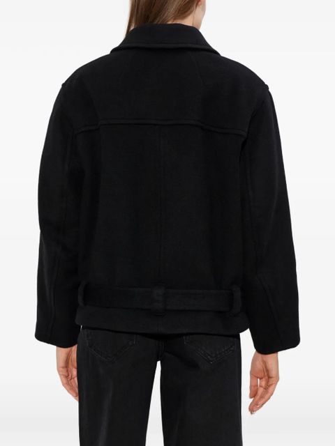 ISABEL MARANT belted double-breasted jacket - Black