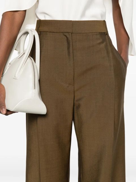 Róhe mid-waist tailored trousers - Brown