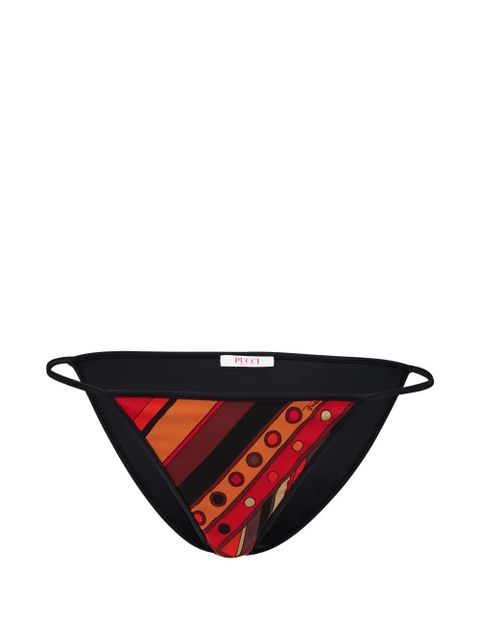 PUCCI Vivara geometric-print bikini bottoms - Black - zdjęcie produktu nr 1