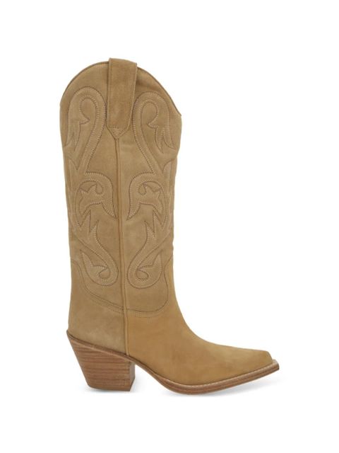 Paris Texas suede boots - Brown - zdjęcie produktu nr 1