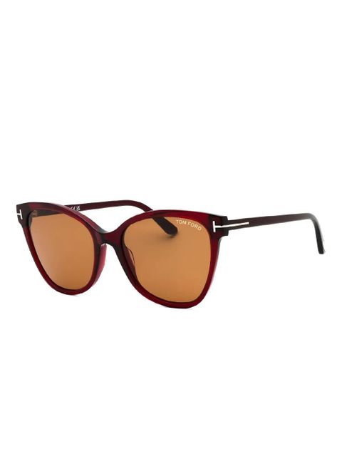 TOM FORD Eyewear cat-eye frame sunglasses - Red - zdjęcie produktu nr 2