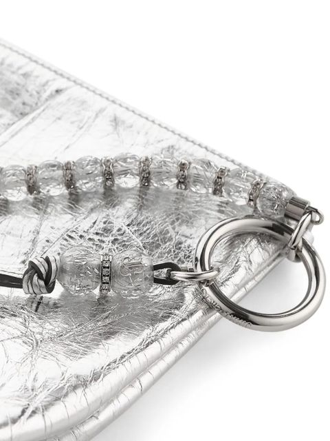 Jimmy Choo Callie clutch bag - Silver