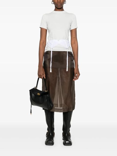 Balenciaga Lingerie T-Shirt - Grey - zdjęcie produktu nr 2