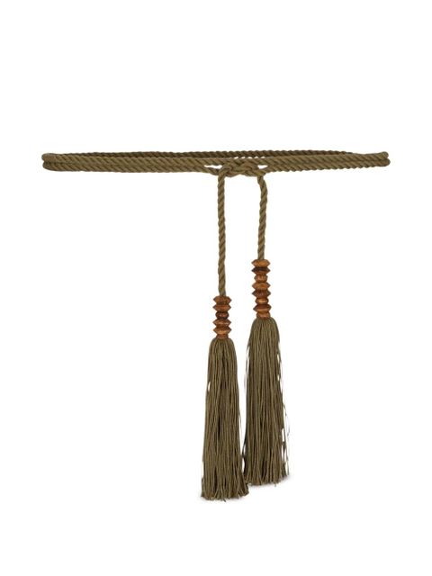 Balmain rope tie Belt - Green - zdjęcie produktu nr 1