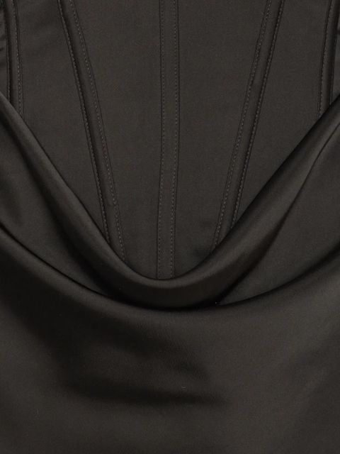 ROTATE BIRGER CHRISTENSEN corset mini dress - Black