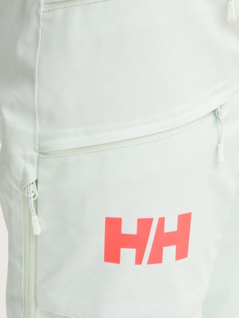Helly Hansen spodnie narciarskie POWDERQUEEN kolor zielony 65925